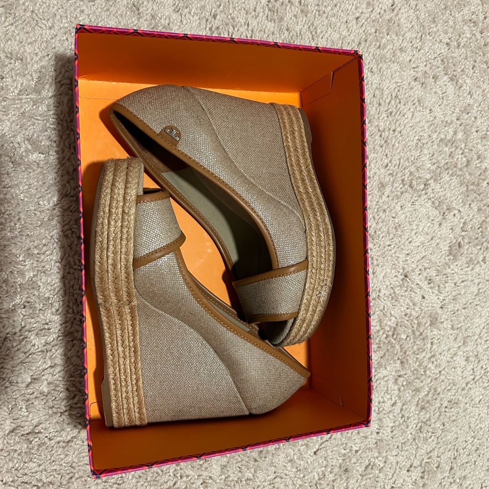 Tory Burch 4” heel wedges